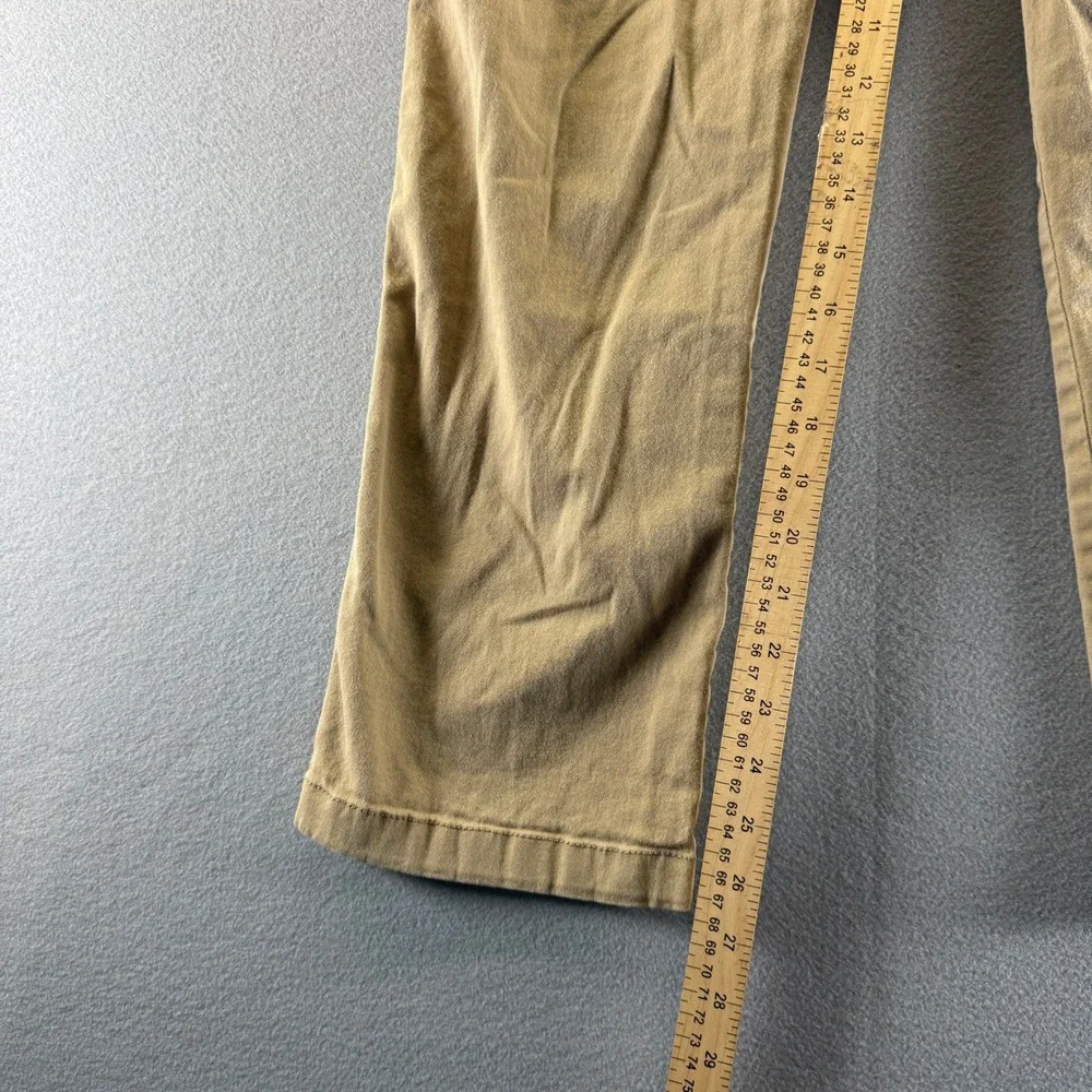 Tommy Hilfiger Boys Khaki Chino Pants Tan Straight Leg Size 20 School Uniform
